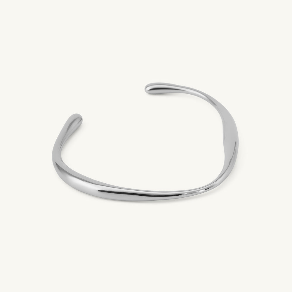 Minimal Flow Cuff Bracelet