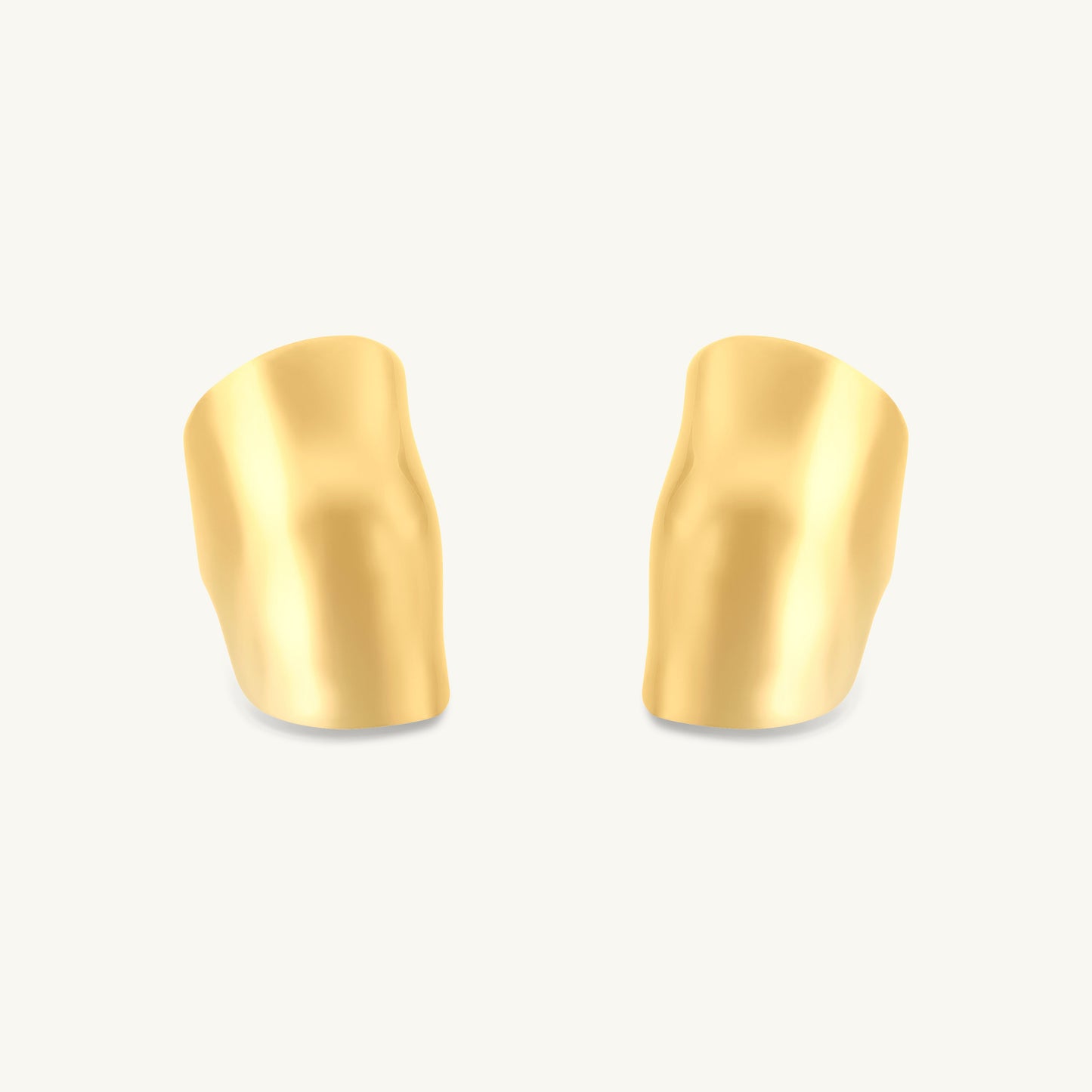 Molten Edge Cuff Earring