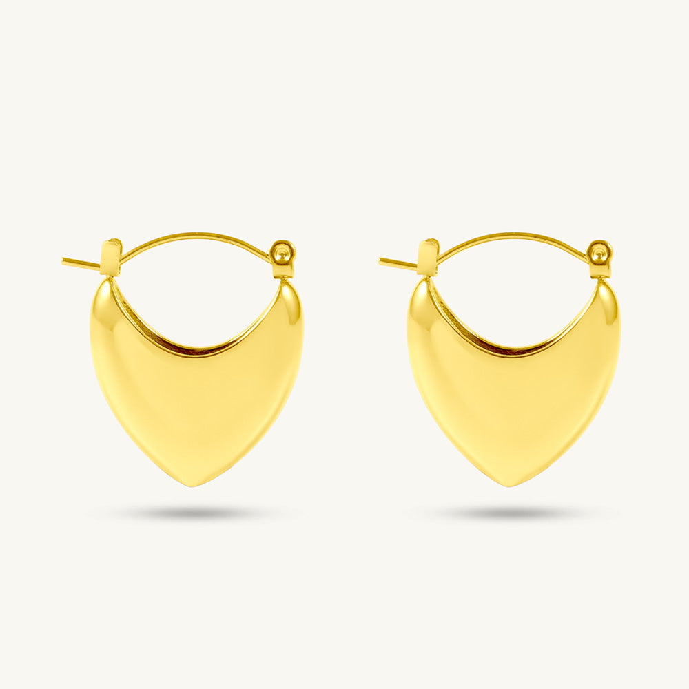 Golden Dagger Hoops