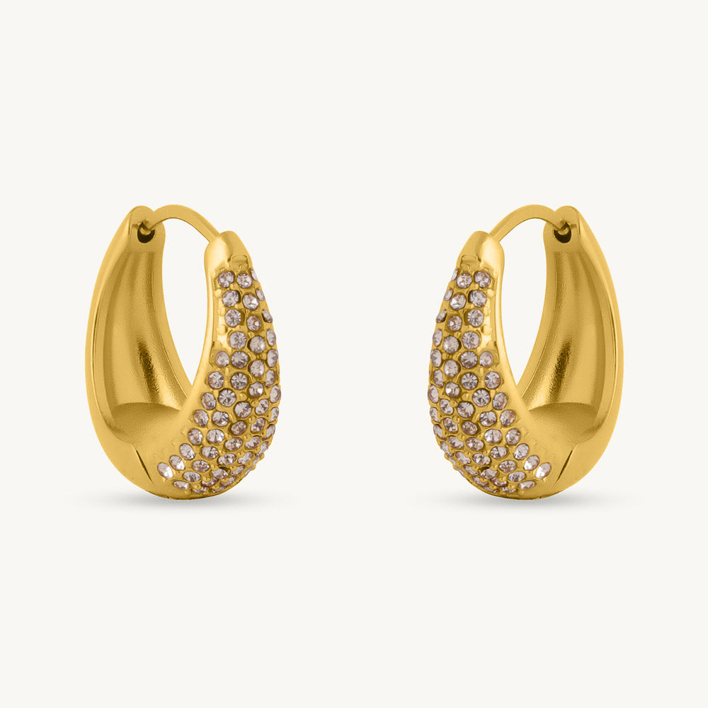 GleamLine Minimal Hug Hoops