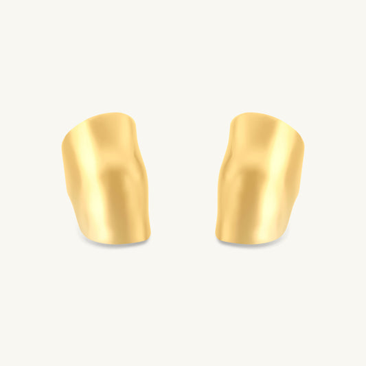 Molten Edge Cuff Earring