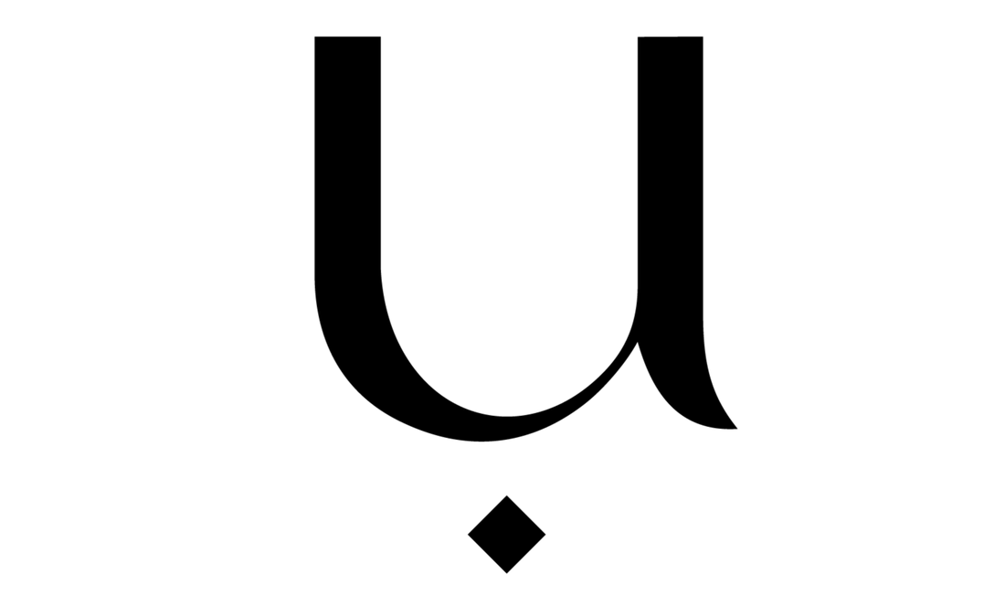 Black letter 'u' with a breve accent on a white background