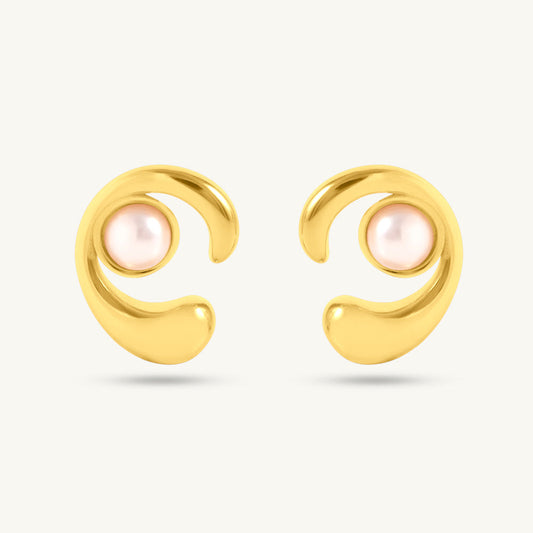 Celestial Curl Studs