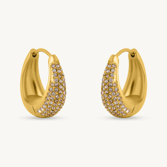 GleamLine Minimal Hug Hoops