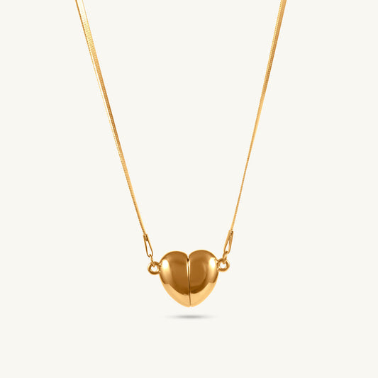Molten Heart Pendant Necklace